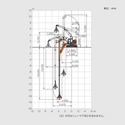 ZX135US 0.45㎥テレスコクラム 日立建機日本 | レンタル商品